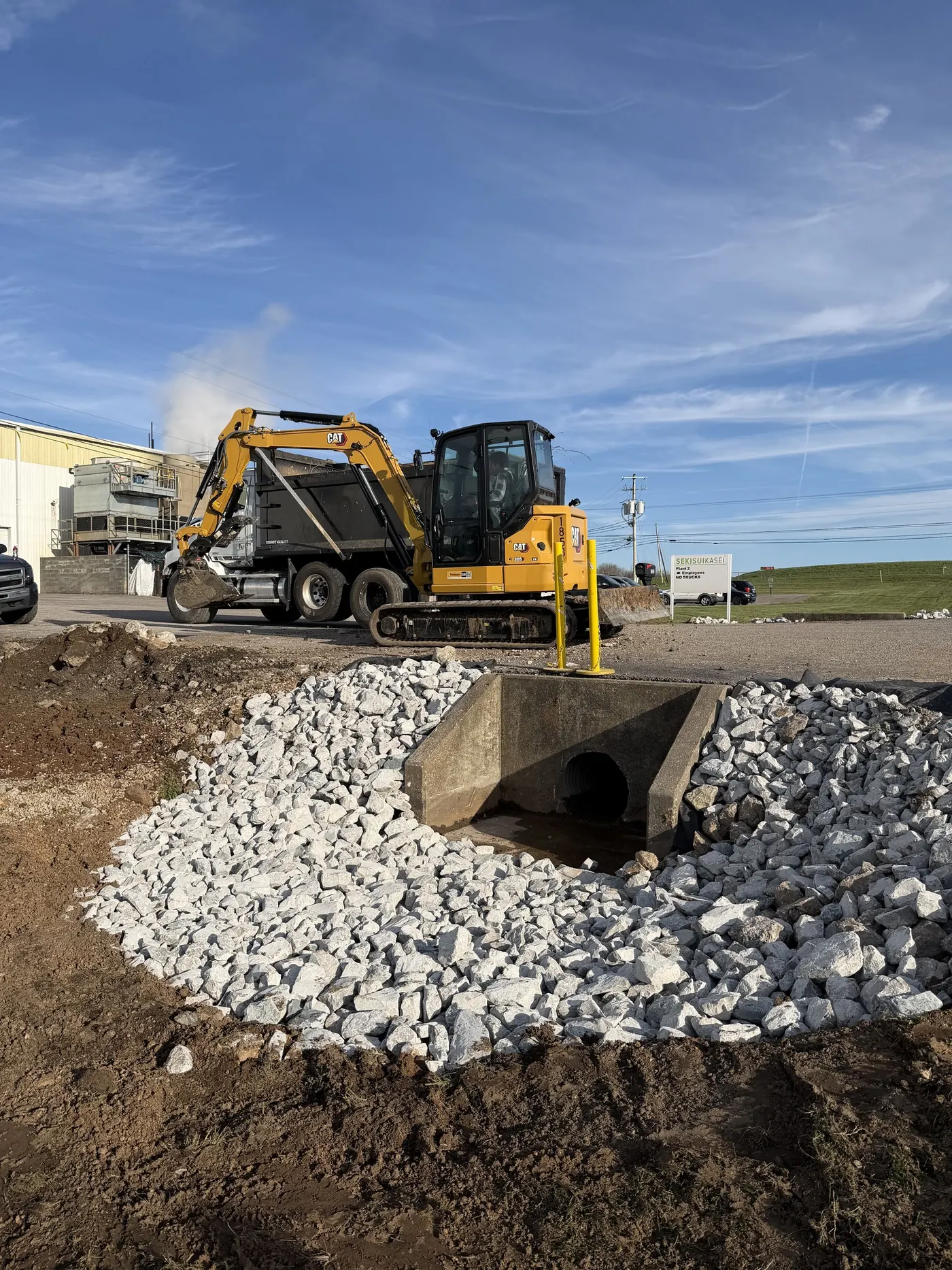 Drainage and site work